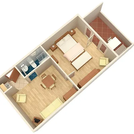 Appartamento Sleeps 4 Wifi *